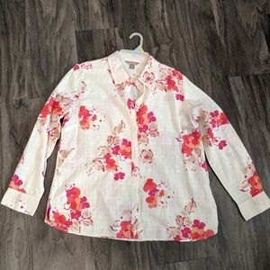 White Stag button up blouse